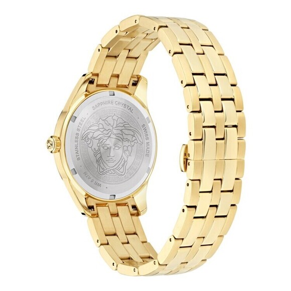 Versace Greca Time Gmt Watch - NWT - Picture 3 of 5